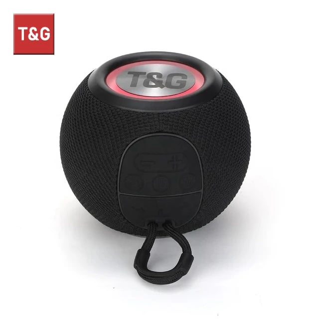 TG337 Portable Speaker Bluetooth Wireless Waterproof Outdoor Loudspeaker Lanyard Colorful 3D Stereo Surround Subwoofer Radio - Image 9