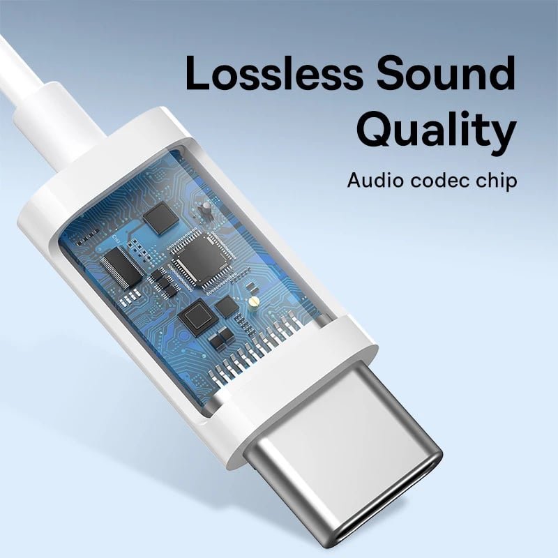 Baseus C17 Type-C Earphones In Ear Hearphone Wired Headset With Mic For Smart Phone For Xiaomi Samsung S21 S20 Cellphone Headset - Image 2