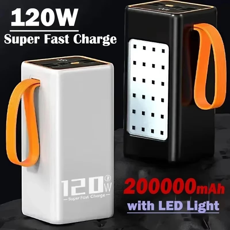 Lenovo 50000mAh Large Capacity Power Bank 30000mAh PortableUSB C 22.5W Fast Charging External Spare Battery For IPhone Samsung - Image 2
