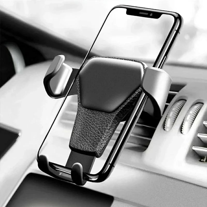 Universal Gravity Auto Phone Holder Car Air Vent Clip Mount Mobile Phone Holder CellPhone Stand Support For iPhone For Samsung - Image 1