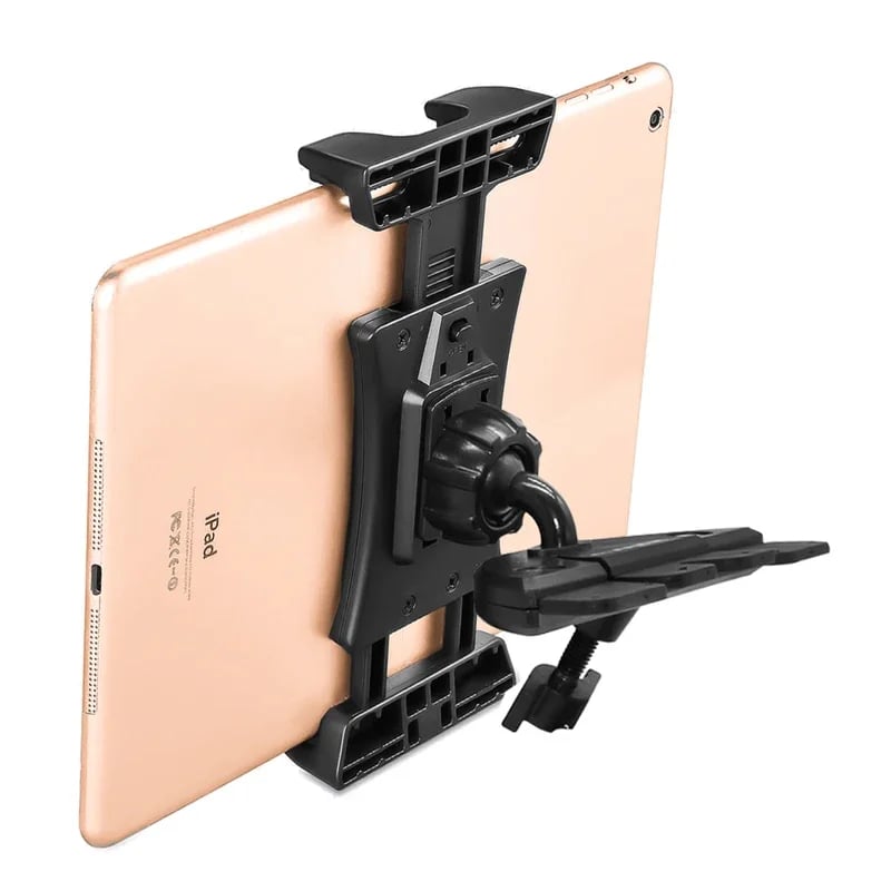 Adjustable Car CD Slot Tablet Stand Phone Holder for IPad Pro 12.9 Air Mini IPhone 13 12 Pro Max Samsung Huawei 4-13 Inch Pad PC - Image 1
