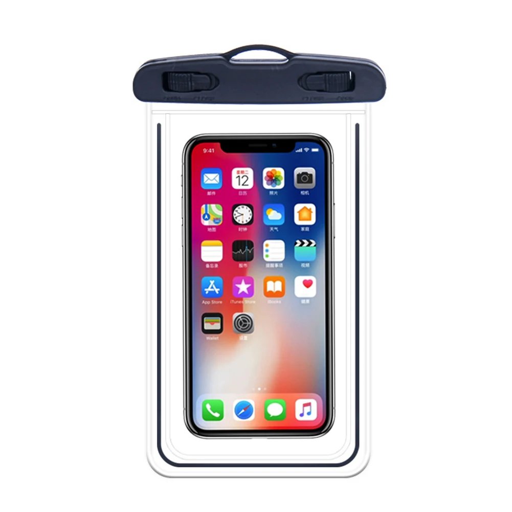 6.7Inch Swimming Water Proof Bag PVC Phone Case Touch Screen Underwater Phone Protector Pouch for Swimming Rafting - Image 8