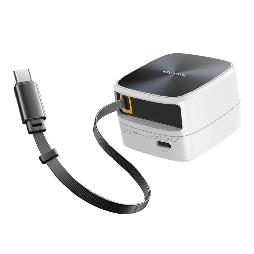 New 35W GaN Fast Charging Extension Cords Folding Storage Portable Type C For Huawei For iPhone 16 15 For Samsung Tablet Laptop - Image 8
