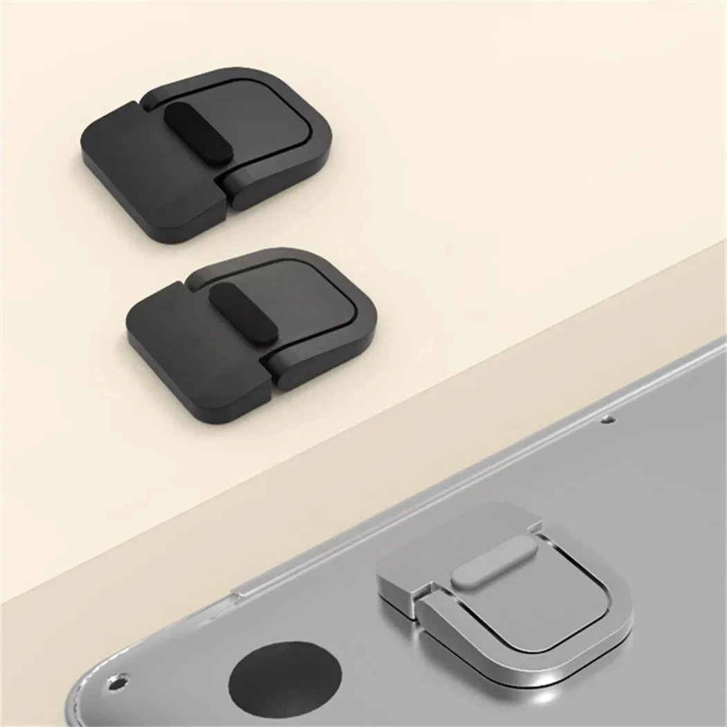 2pcs Mini Portable Zinc Alloy Laptop Stand With 2 Adjustable Angles Foldable Invisible Laptop Riser For Macbook Notebook Lenovo - Image 6