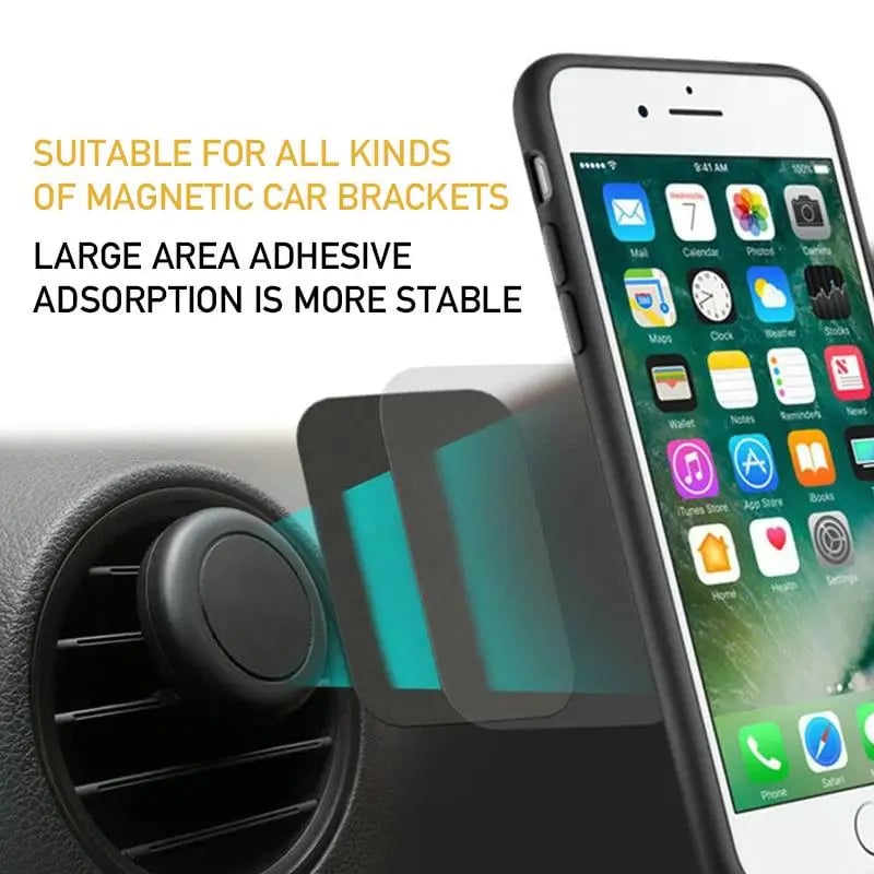 1pcs/3pcs/5pcs/Lot Metal Plate Stickers For Magnet Car Phone Holder iron Sheet Disk Replacement Magnetic Car Phone Holder Mount - Image 5