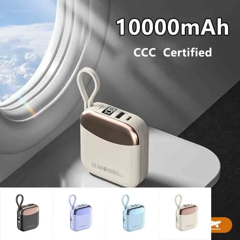 Portable 10000mAh Mini Power Bank 22.5W Fast Charging Battery for iPhone CCC Certified Charge Powerbank for Huawei Samsung Xiaom - Image 1