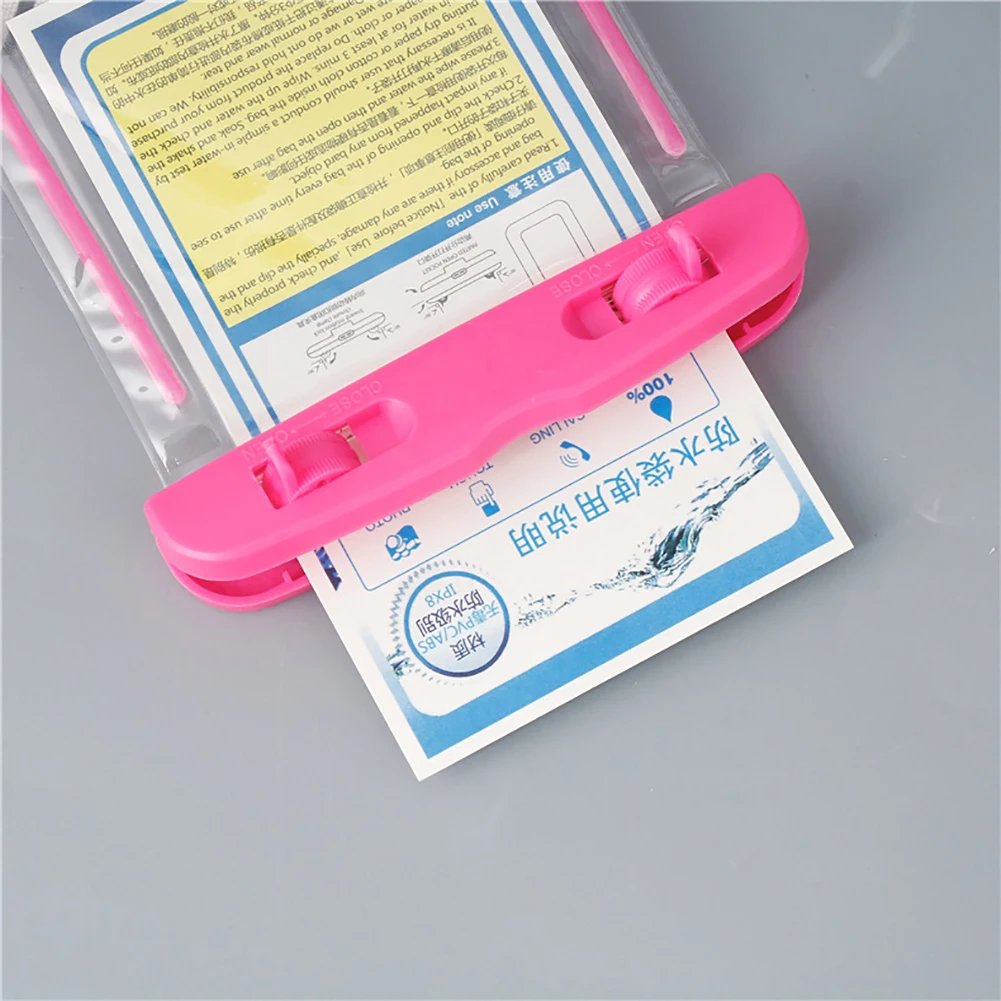 6.7Inch Swimming Water Proof Bag PVC Phone Case Touch Screen Underwater Phone Protector Pouch for Swimming Rafting - Image 6
