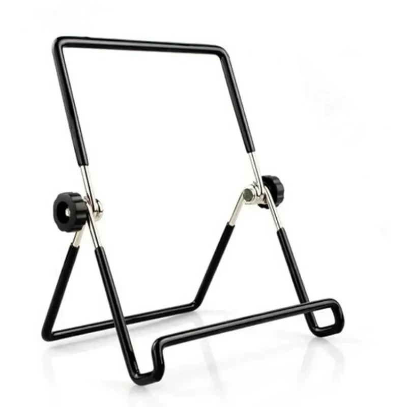 Portable Metal Tablet Stand Mount Foldable Desk Flexible Phone Stand for IPad IPhone Samsung Huawei Universal - Image 2
