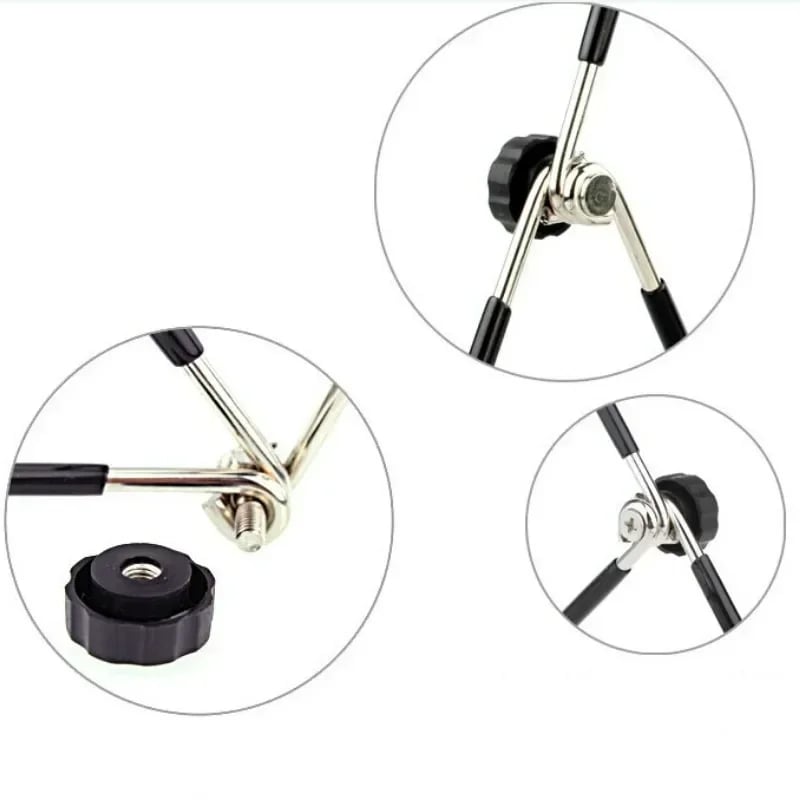Portable Metal Tablet Stand Mount Foldable Desk Flexible Phone Stand for IPad IPhone Samsung Huawei Universal - Image 6