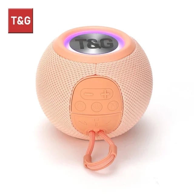 TG337 Portable Speaker Bluetooth Wireless Waterproof Outdoor Loudspeaker Lanyard Colorful 3D Stereo Surround Subwoofer Radio - Image 10