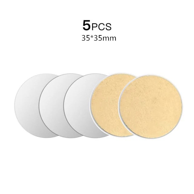 1pcs/3pcs/5pcs/Lot Metal Plate Stickers For Magnet Car Phone Holder iron Sheet Disk Replacement Magnetic Car Phone Holder Mount - Image 17