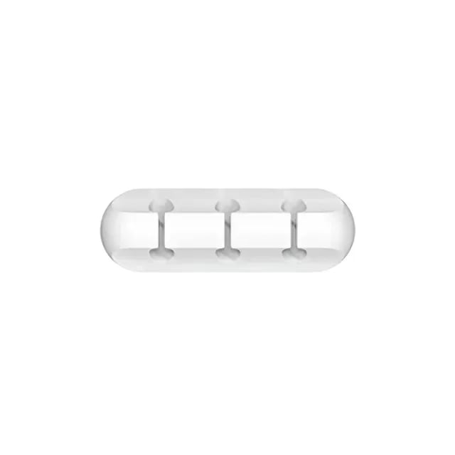VIKEFON Cable Cord Wire Organizer Silicone USB Cable Winder Management Clips Self Adhesive for Mouse Keyboard Headset For iPhone - Image 12