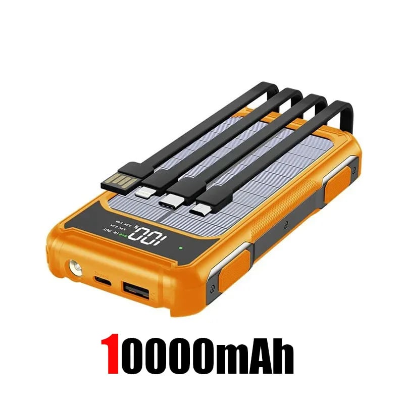 50000mAh Large Capacity Portable Solar Backup Power Supply For Outdoor Camping USB-A USB-C Fast Charging With Infrared Function - Image 13