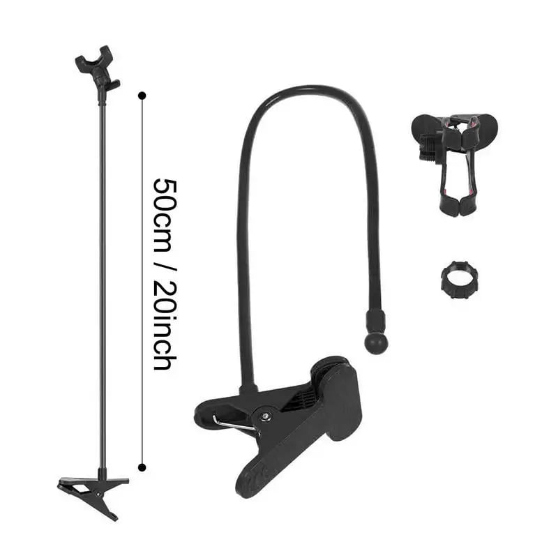 360 Degree Adjustable Lazy Stand Mobile Phone Holder Universal Smartphone Clamp Claw Clip Flexible Rod Articulate Support Bracke - Image 5