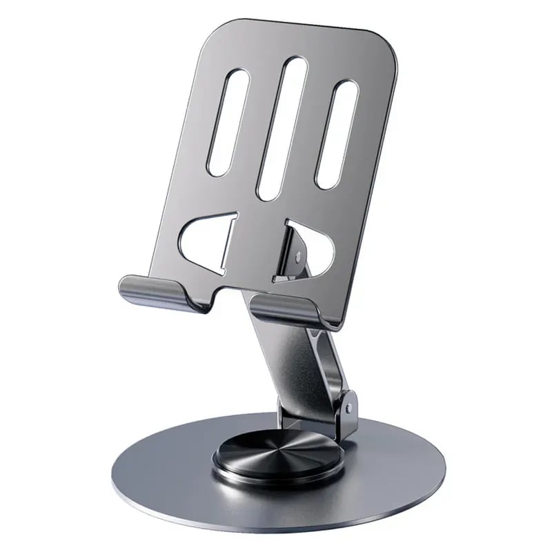 720 Rotate Aluminum Alloy Tablet Holders for iPad Adjustable Folding Lazy Desktop Live Portable Mobile Phone Stands Mount - Image 7