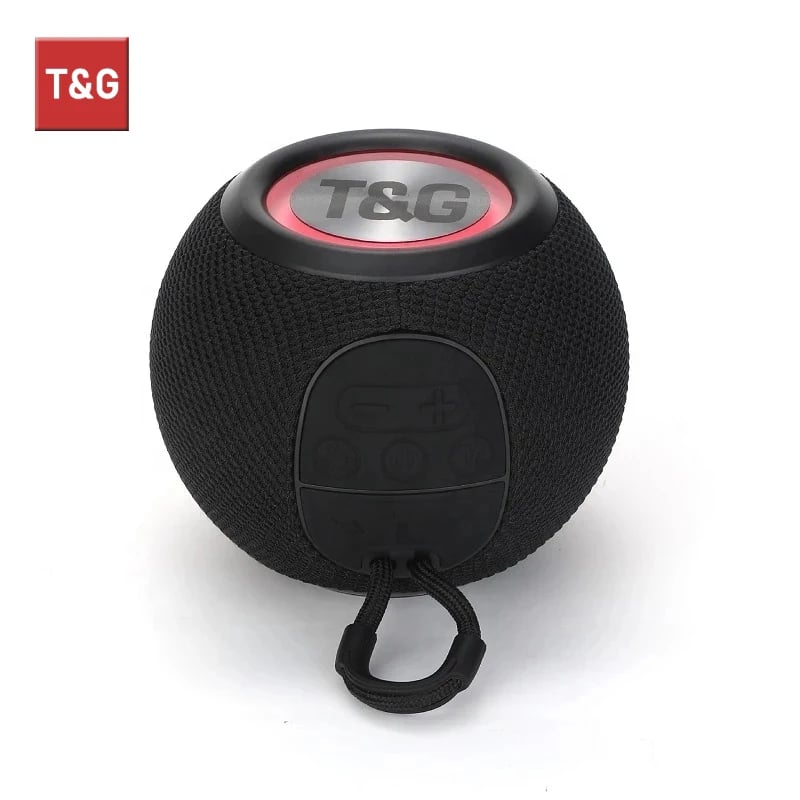 TG337 Portable Speaker Bluetooth Wireless Waterproof Outdoor Loudspeaker Lanyard Colorful 3D Stereo Surround Subwoofer Radio - Image 1