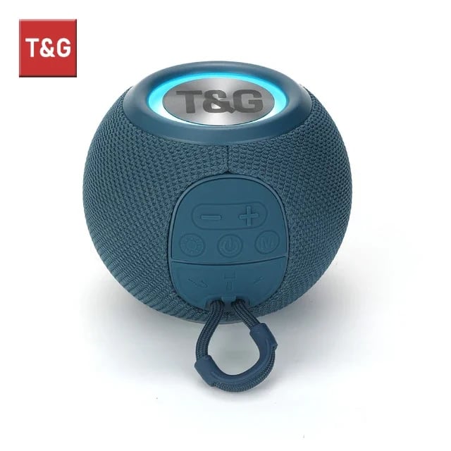 TG337 Portable Speaker Bluetooth Wireless Waterproof Outdoor Loudspeaker Lanyard Colorful 3D Stereo Surround Subwoofer Radio - Image 8