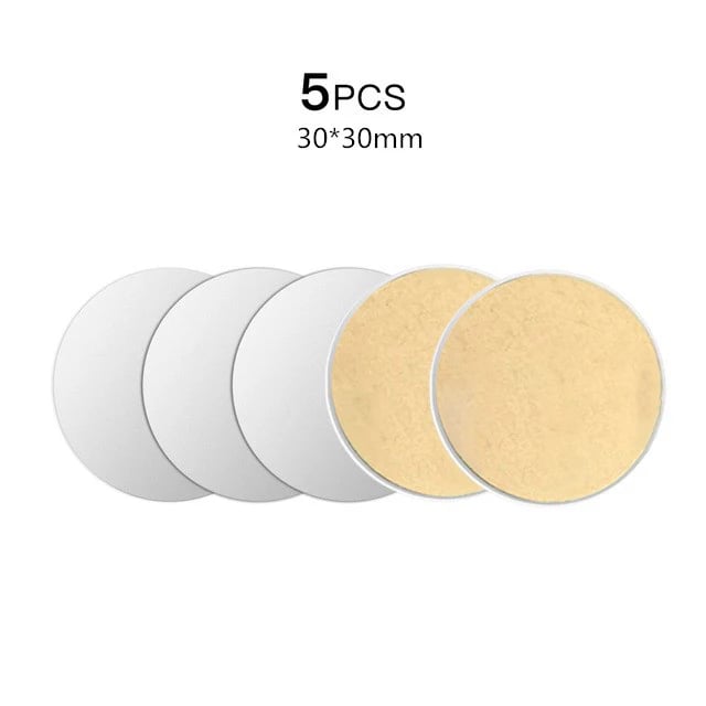 1pcs/3pcs/5pcs/Lot Metal Plate Stickers For Magnet Car Phone Holder iron Sheet Disk Replacement Magnetic Car Phone Holder Mount - Image 9