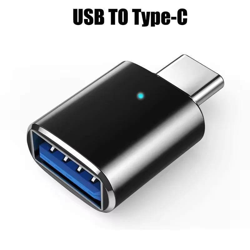 Type-C para USB 3.0 OTG adapter USB to Type-C interface iPhone 15 Samsung S21 Xiaomi Huawei mouse plug tablet adapter - Image 1