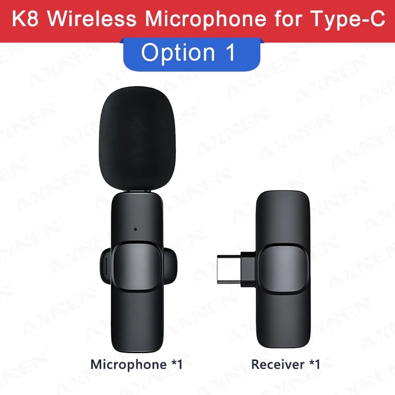 Type-C Wireless Lavalier Microphone for TypeC Smartphone Computer PC Studio Gaming Vlog Mobile Phone Mic YouTube Live Broadcast - Image 7