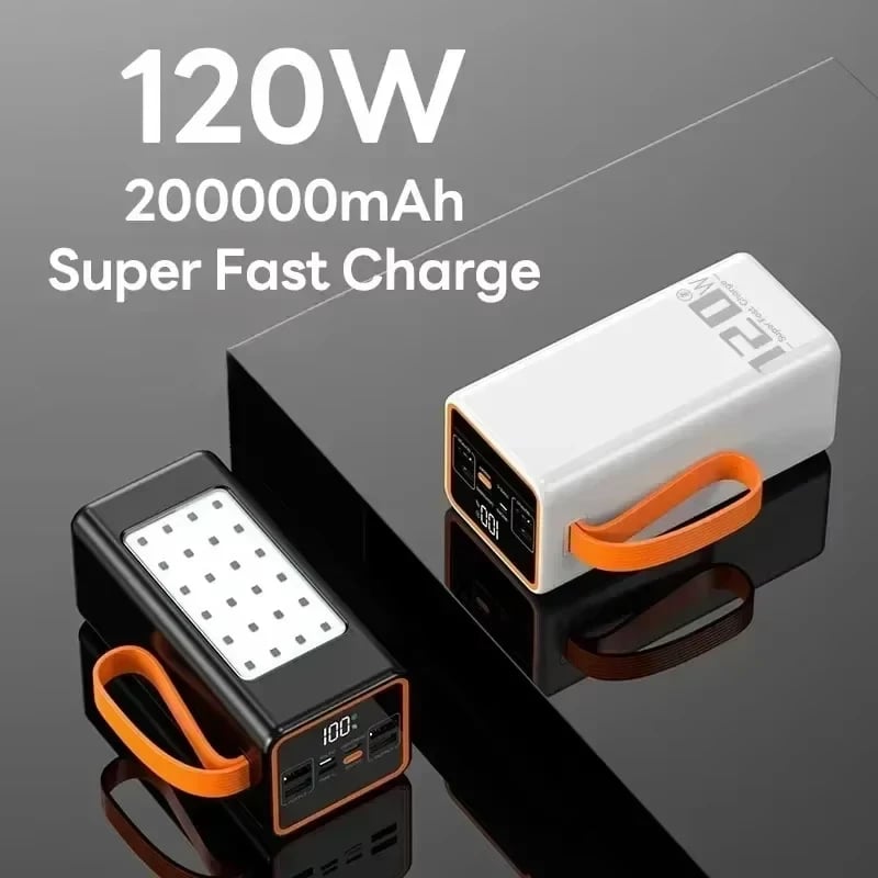 Lenovo 50000mAh Large Capacity Power Bank 30000mAh PortableUSB C 22.5W Fast Charging External Spare Battery For IPhone Samsung - Image 5