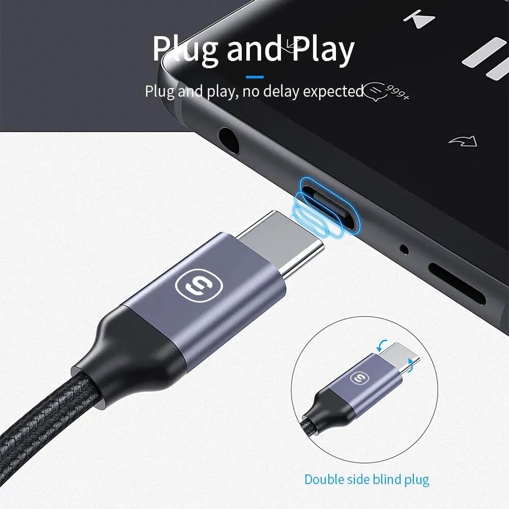 Essager USB Type C 3.5 Jack Earphone Adapter USB C to 3.5mm Headphones AUX Audio Adapter Cable For Huawei P30 Xiaomi Mi 10 9 Es - Image 4