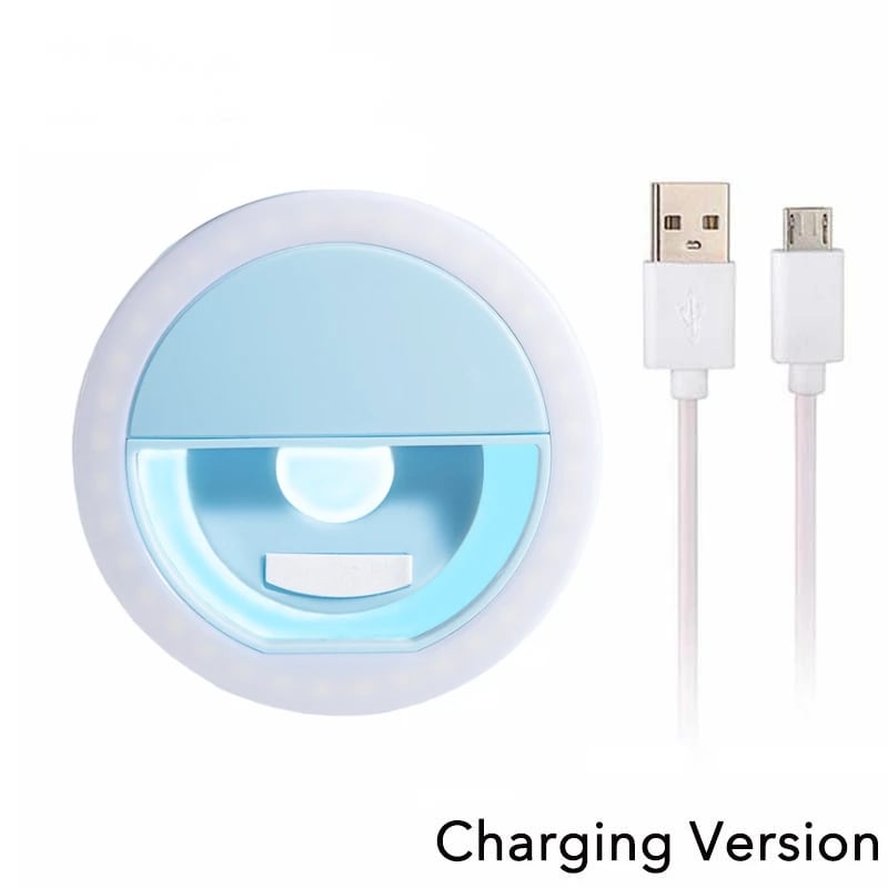 USB Powered LED Selfie Ring Light with Phone Lens for iPhone Samsung Xiaomi Huawei Mobile Phone Photography Selfie Lamp Accessor - Image 8