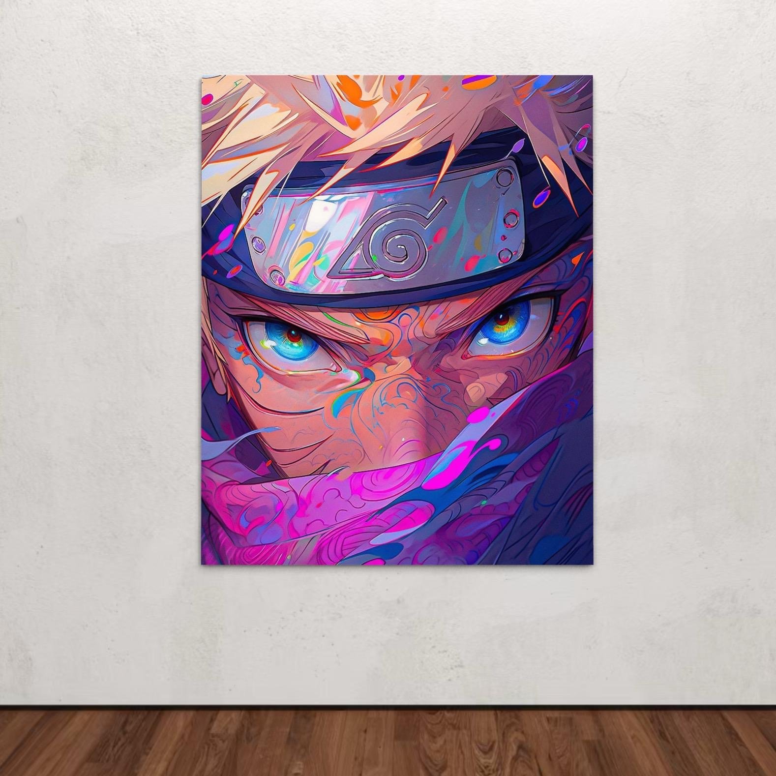 لوحه جداريه انمي بتصميم عصري - صورة 1
