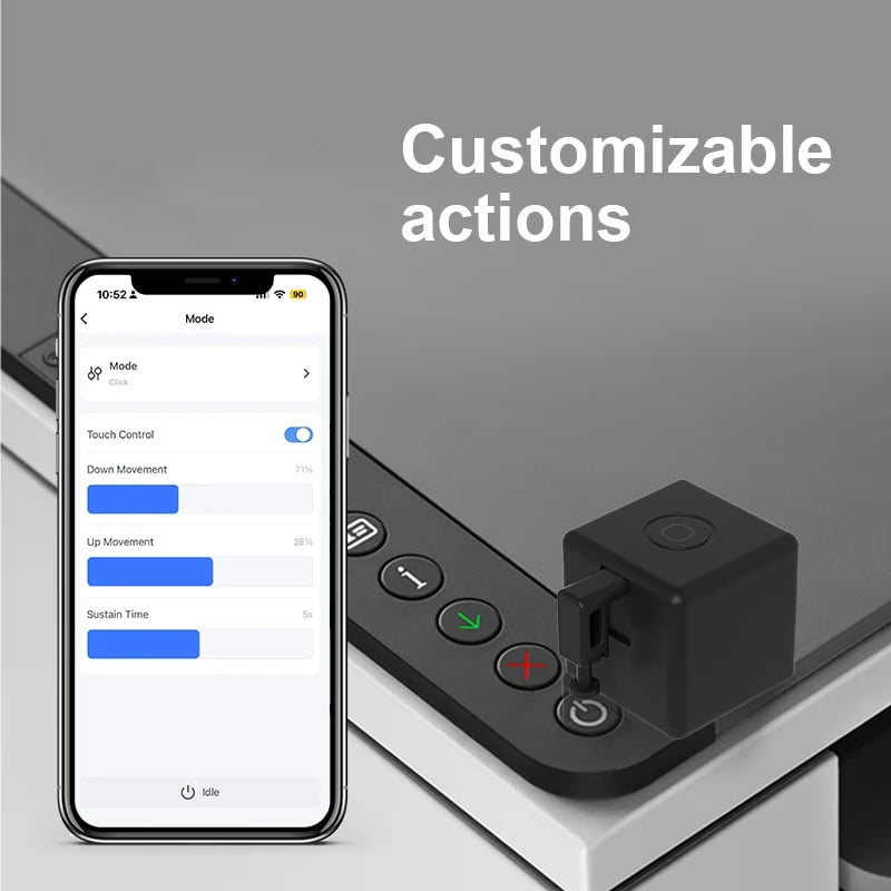روبوت الإصبع الذكي (Fingerbot Plus) - محول الأزرار والمفاتيح التقليدية إلى ذكية - صورة 3