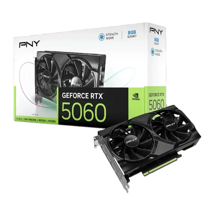 PNY RTX 5060 8GB 2X كرت شاشه - صورة 1