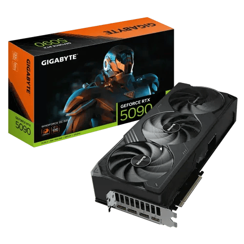 GIGABYTE RTX 5090 WINDFORCE OC 32G كرت شاشة - صورة 1