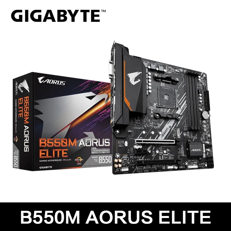 GIGABYTE B550M AORUS ELITE AM4 - صورة 1