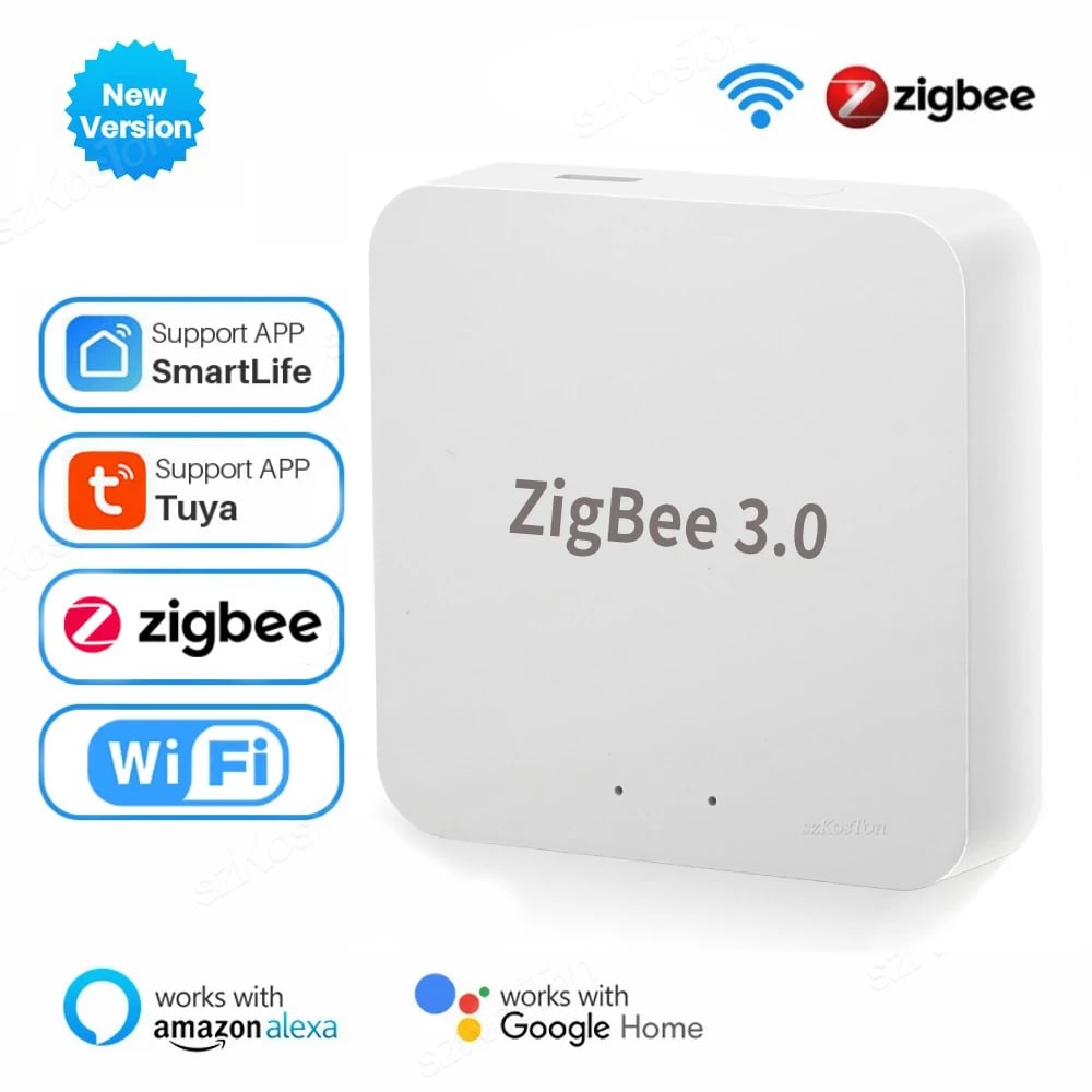 بوابة تويا زيجبي 3.0 الذكية (Tuya ZigBee Hub) - الجسر اللاسلكي للتحكم بالأتمتة المنزلية - صورة 3