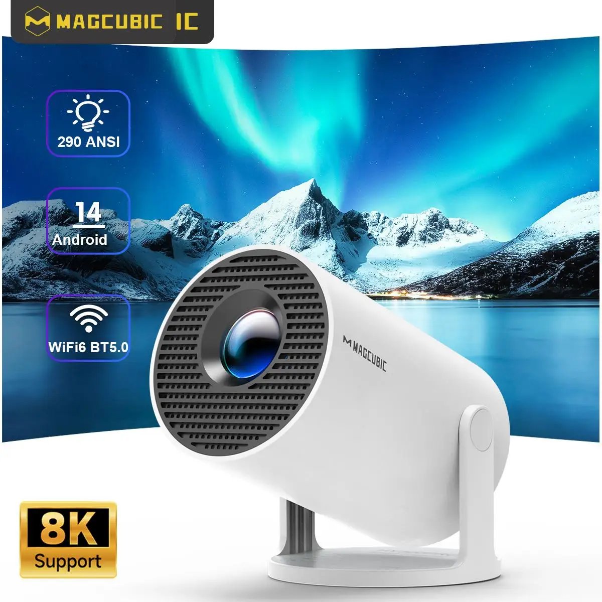 بروجكتر Magcubic HY300 Pro ذكي Android 14 - صورة 7