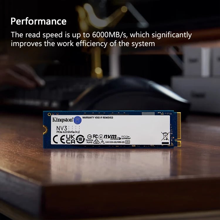 Kingston NV3 M.2 2280 NVMe SSD PCIe 4.0 - صورة 4