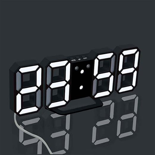 ساعة ديجيتال اسود  - صورة 2