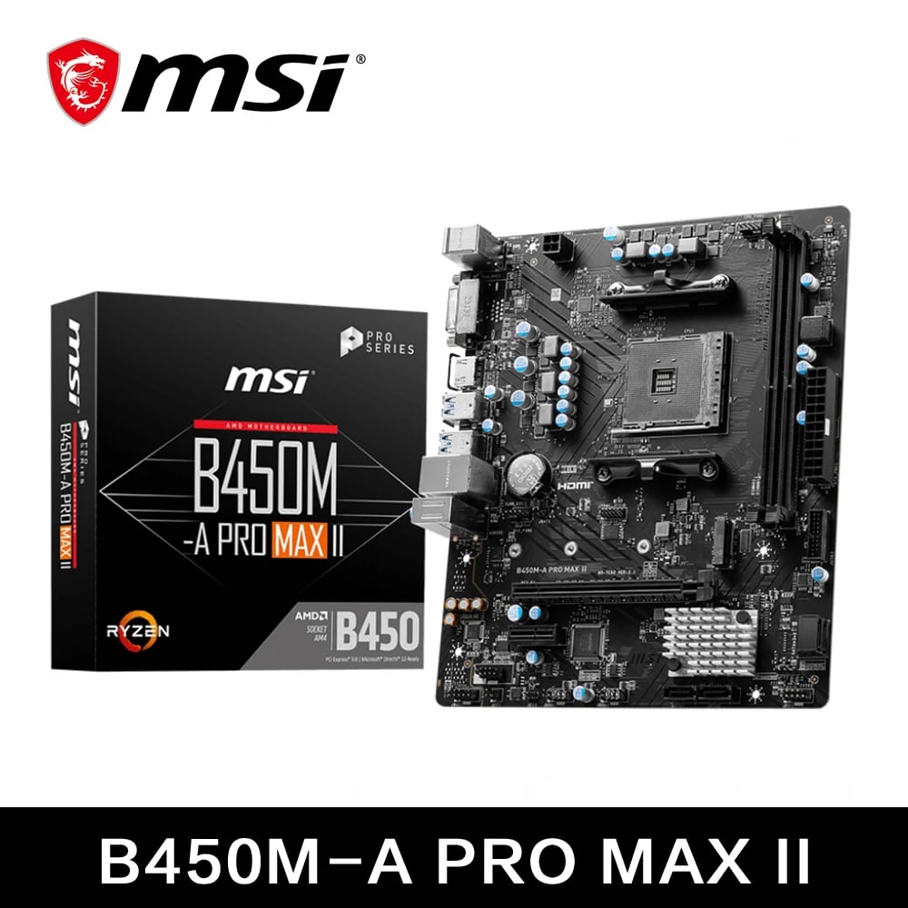 MSI B450M-A PRO MAX II - صورة 1