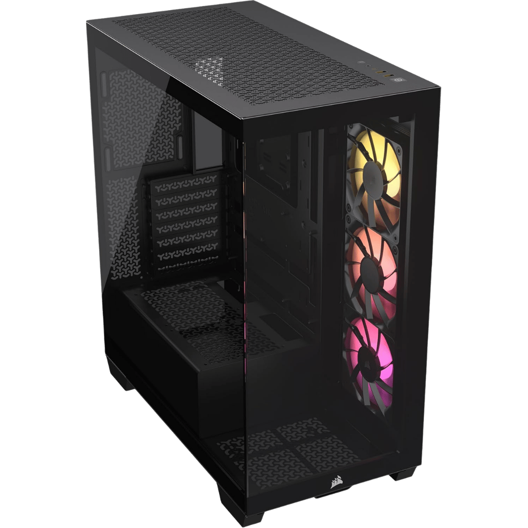 CORSAIR 3500X TEMPERED صندوق كمبيوتر - صورة 1