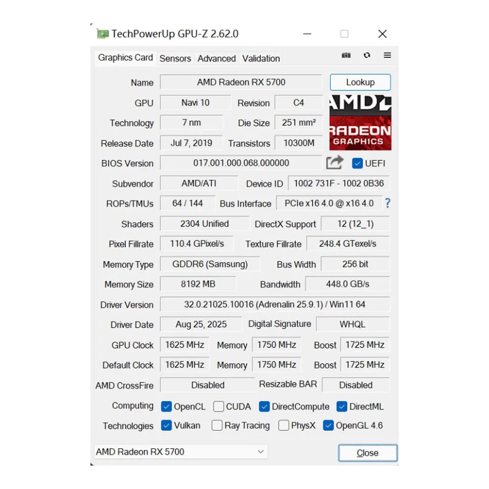 SOYO RX 5700 8GB – كرت شاشة للألعاب - صورة 5
