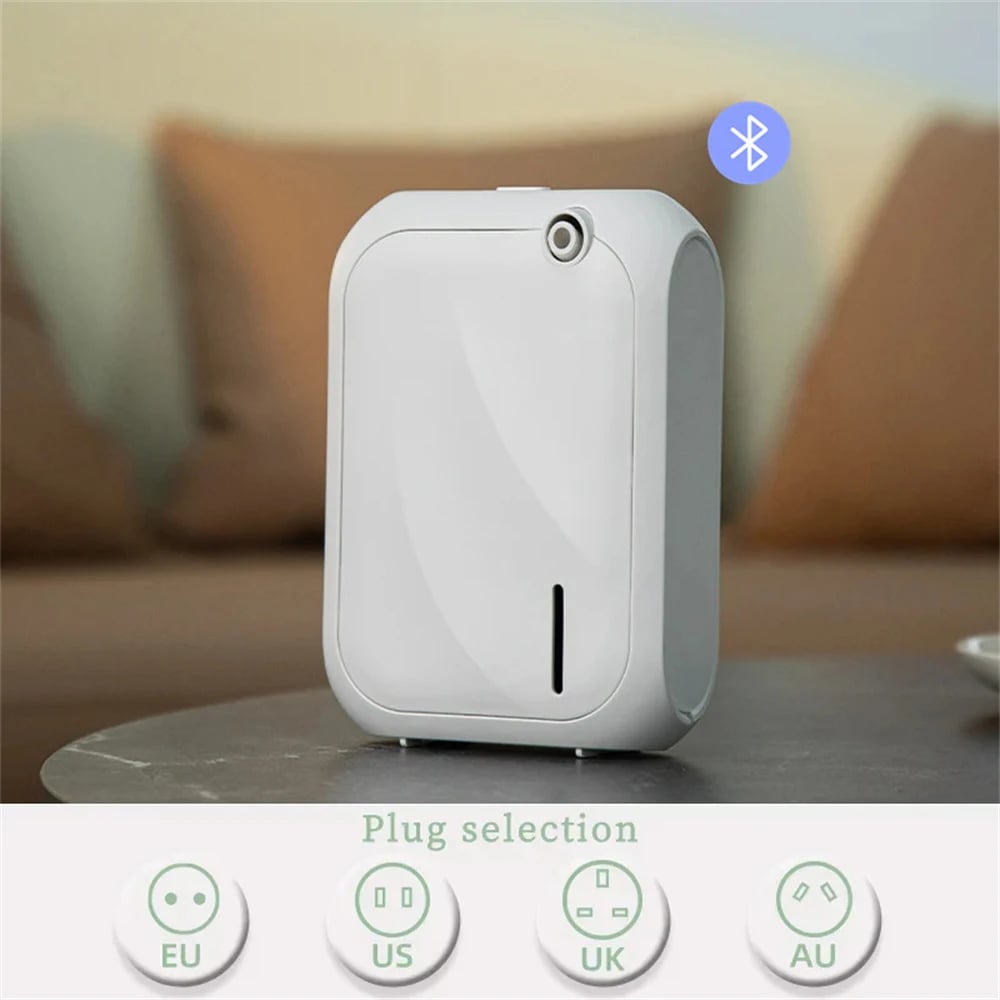 ناشر العطور الذكي (Smart Scent Diffuser) - تغطية حتى 200م³ وتحكم كامل عبر البلوتوث - صورة 1