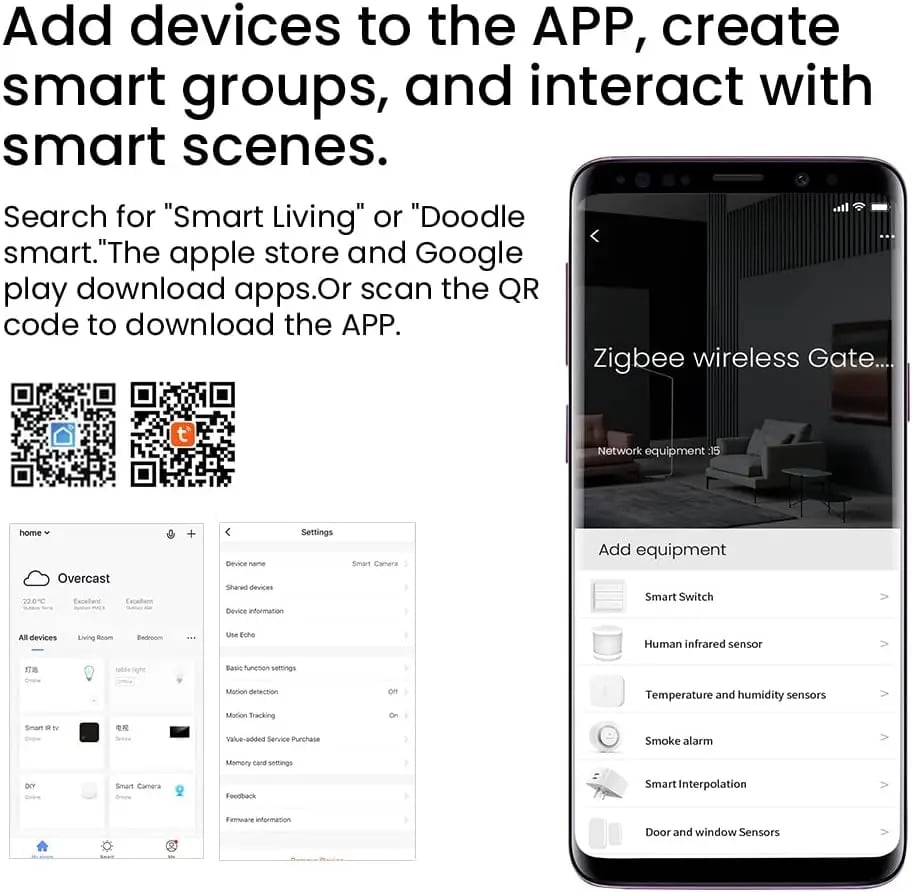 بوابة تويا زيجبي 3.0 الذكية (Tuya ZigBee Hub) - الجسر اللاسلكي للتحكم بالأتمتة المنزلية - صورة 4