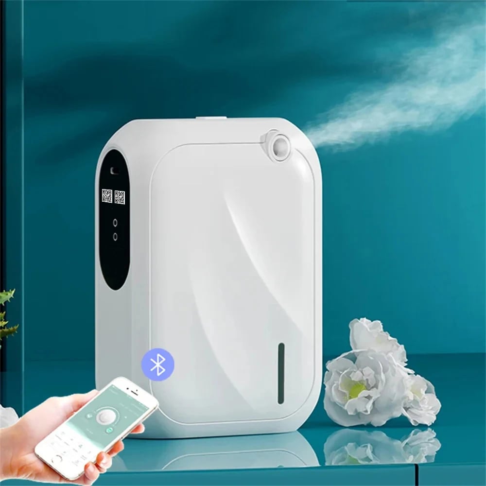 ناشر العطور الذكي (Smart Scent Diffuser) - تغطية حتى 200م³ وتحكم كامل عبر البلوتوث - صورة 5