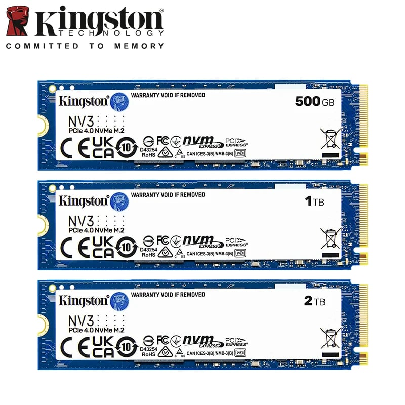 Kingston NV3 M.2 2280 NVMe SSD PCIe 4.0 - صورة 1