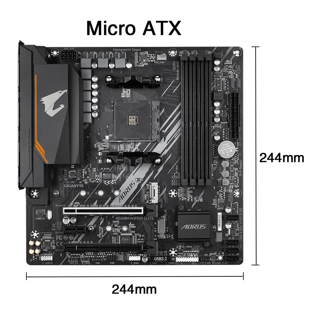 GIGABYTE B550M AORUS ELITE AM4 - صورة 5