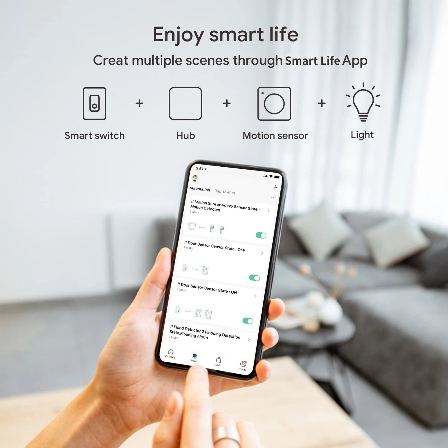 بوابة تويا زيجبي 3.0 الذكية (Tuya ZigBee Hub) - الجسر اللاسلكي للتحكم بالأتمتة المنزلية - صورة 5