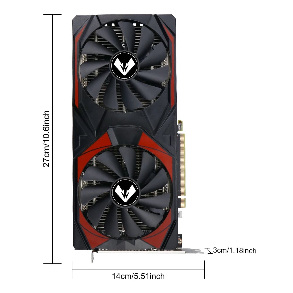 SOYO RX 5700 8GB – كرت شاشة للألعاب - صورة 2