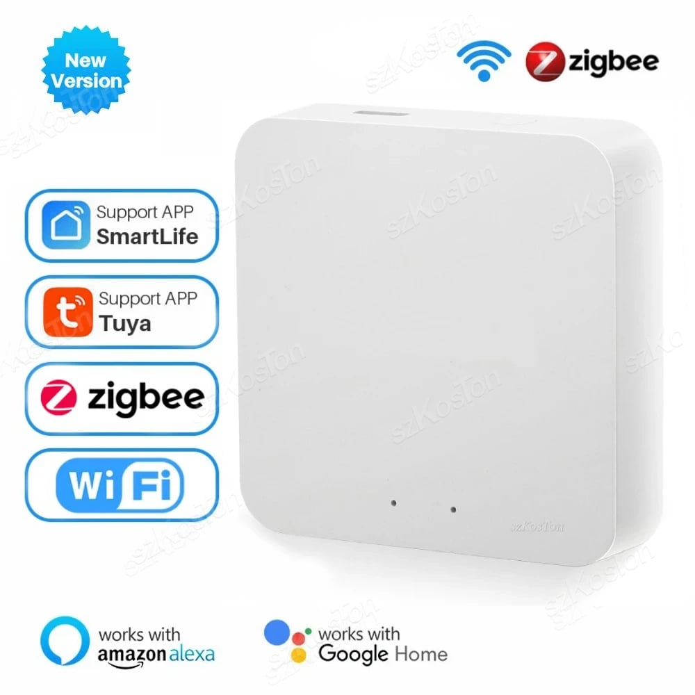 بوابة تويا زيجبي 3.0 الذكية (Tuya ZigBee Hub) - الجسر اللاسلكي للتحكم بالأتمتة المنزلية - صورة 1