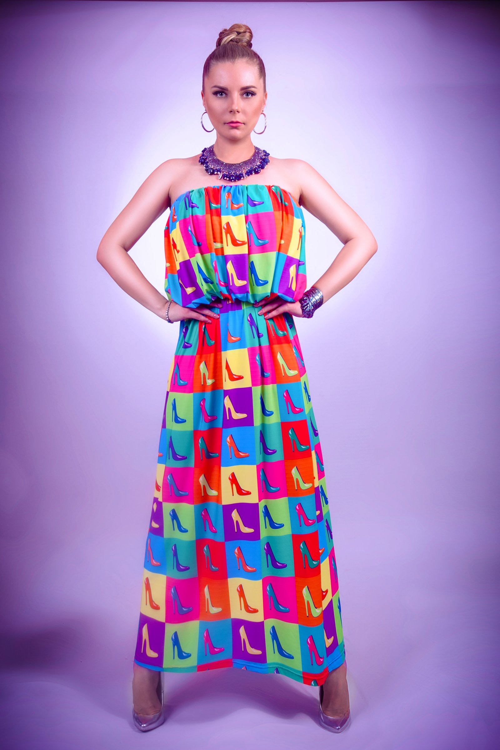 Heels pop art dress - Image 1
