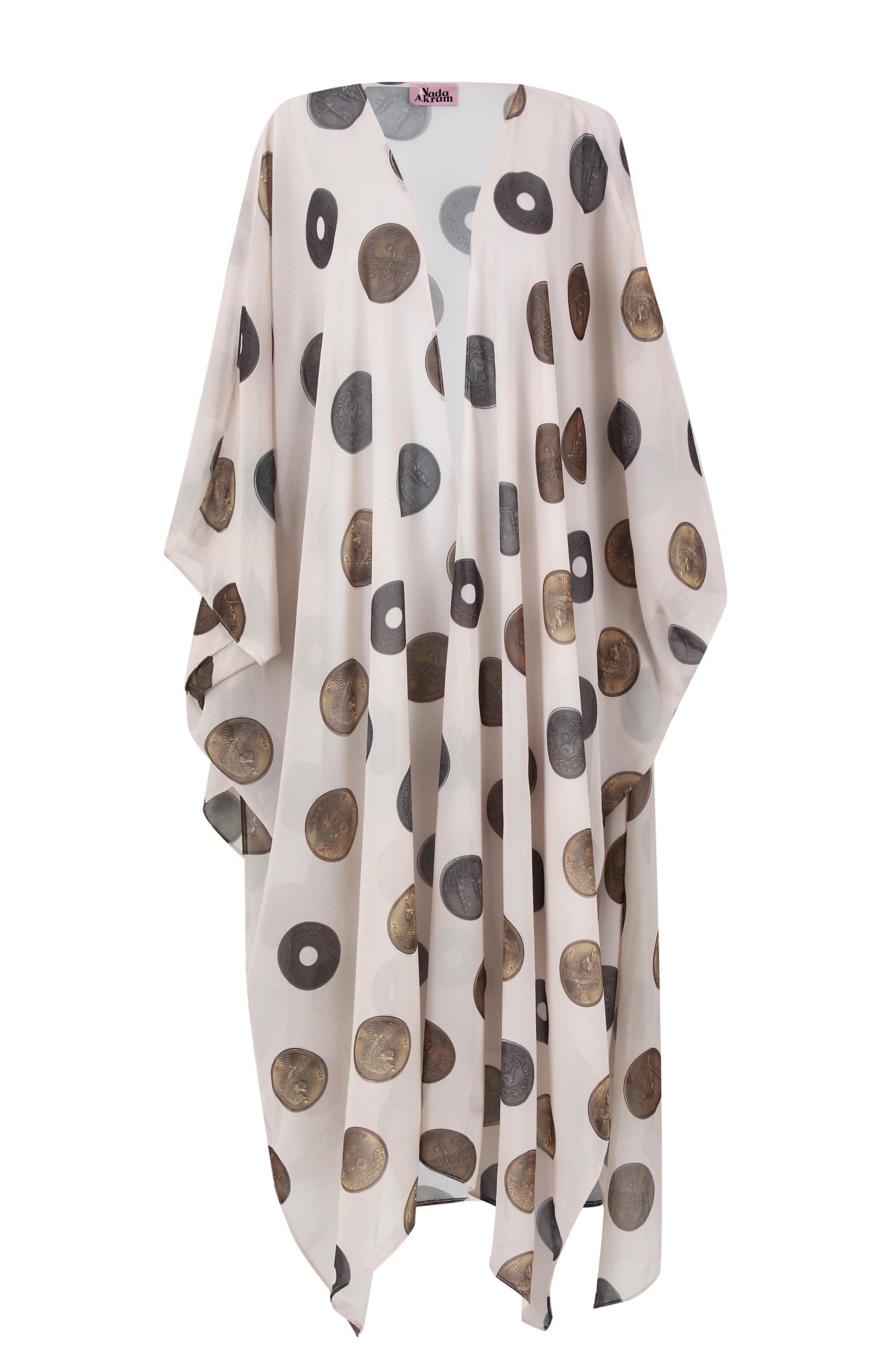 Egyptian Coins Kimono - Image 1