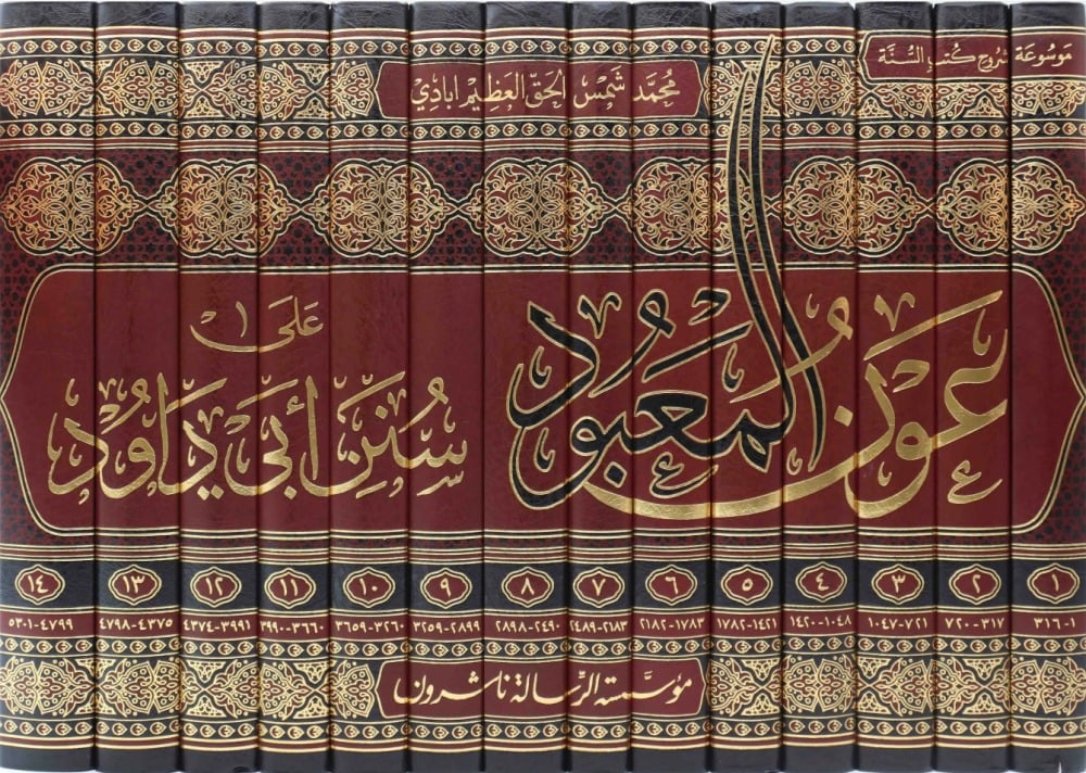 عون المعبود على سنن ابي داود 1/14 / شرف الحق محمدآبادي / تحقيق:مجموعة من المحققين - صورة 1
